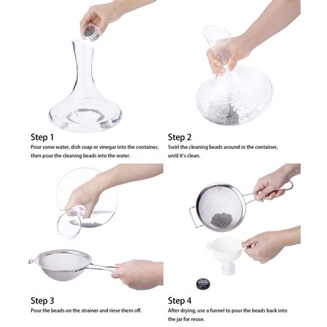 Cleaning a Decanter
