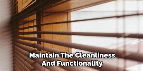 Cleanliness and Functionality Check