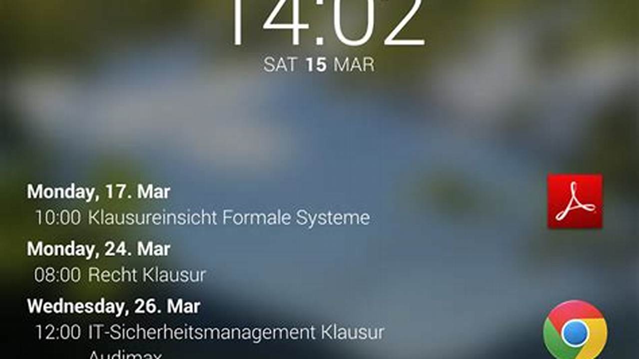 Clear Calendar Android