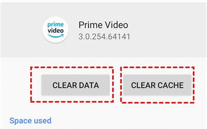 Clear Prime Video Cache