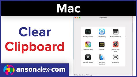 Clear Clipboard on Mac