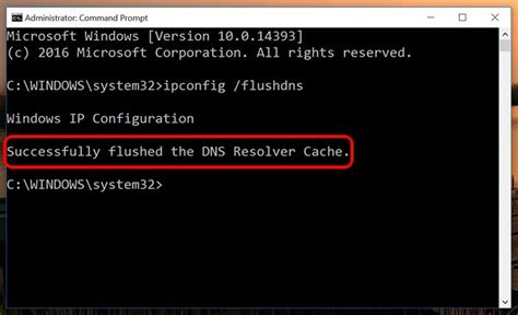 Clear DNS Cache using Batch File