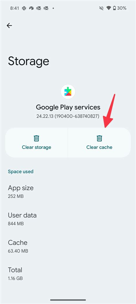 Clear Google Play Services Cache and Data