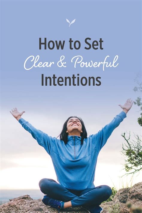 Clear Intentions