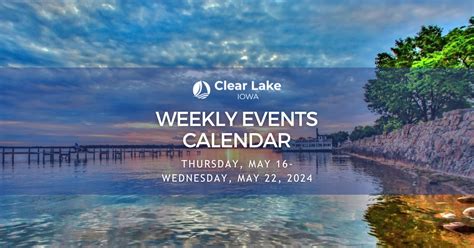 Clear Lake Calendar Of Events