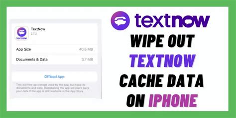Clear TextNow App Cache and Data