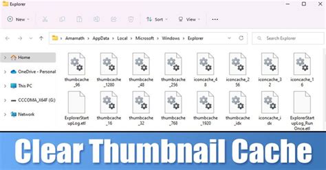 Clear Thumbnail Cache