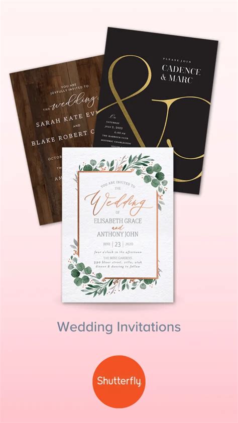 Embrace the Elegance: Discover The Beauty of Our Clear Wedding Invitations On Shutterfly