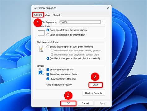 Clear Windows 11 File Explorer’s Cache