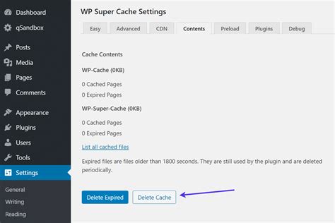 Clear WordPress Cache Using A Plugin