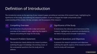 Clear and Concise Introduction Setting the Stage