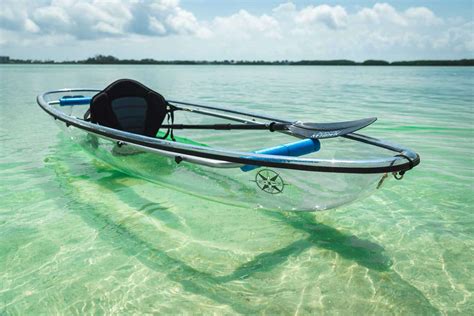 Clear kayak
