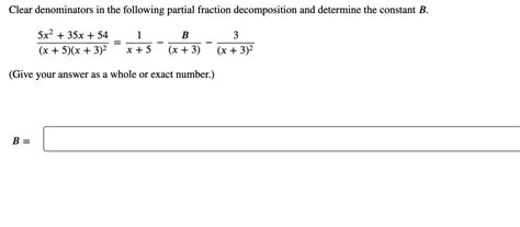Clear the Denominators