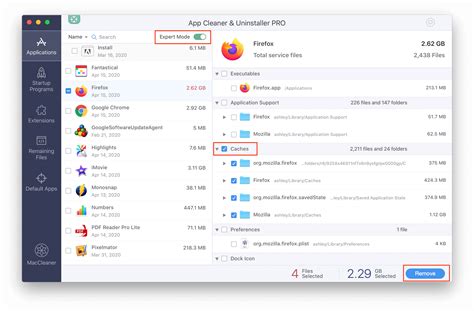 Clear the Firefox Cache