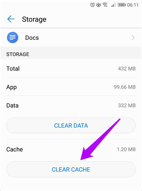 Clear the Google Drive Cache