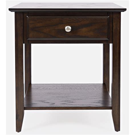 Clearance Dark Brown Wood End Tables