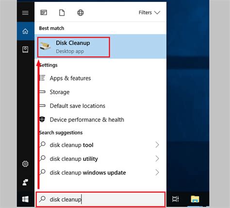 Clearing Disk Space with Windows 10