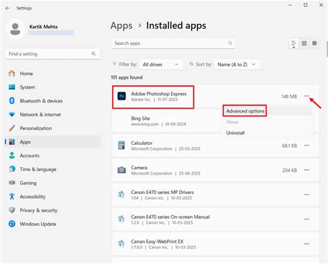 Clearing Out Cache and App Data