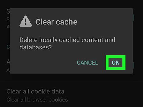 Clearing Your Cache and Cookies