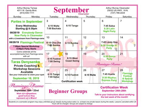 Clearwater Beach Calendar Of Events