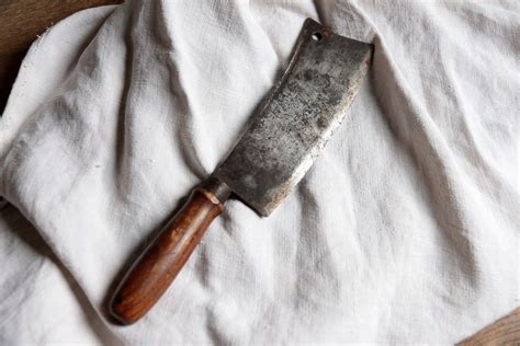 Cleaver Knife In French