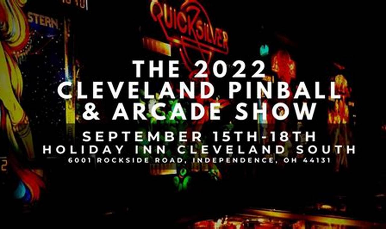 Cleveland Pinball Show 2024