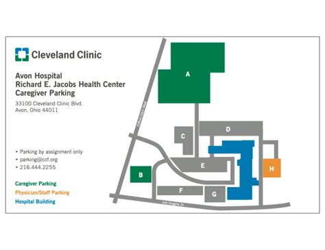 Map Of Cleveland Clinic Main Campus Buildings