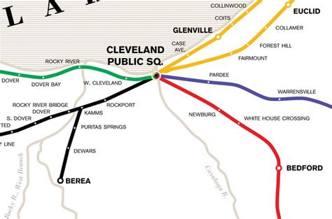 Cleveland Freight Terminal Lake Shore Rail Maps