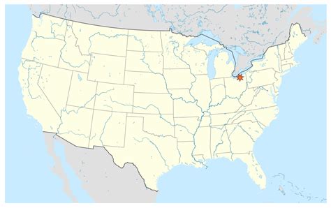 Cleveland Map Free Printable Maps