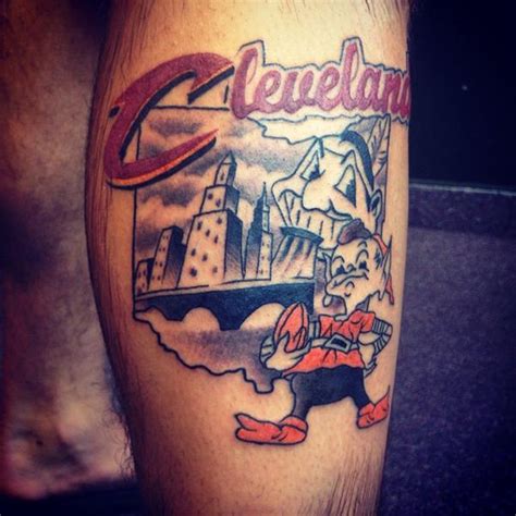 Cleveland tattoo Cursive tattoos, Cleveland tattoo