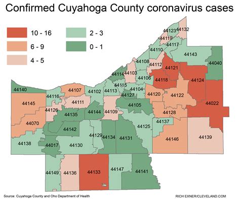 Zip Code Map Cleveland Ohio Map
