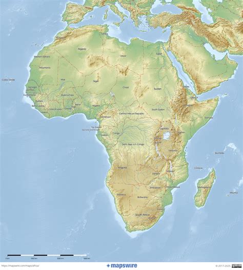 National Geographic Map Of Africa world map
