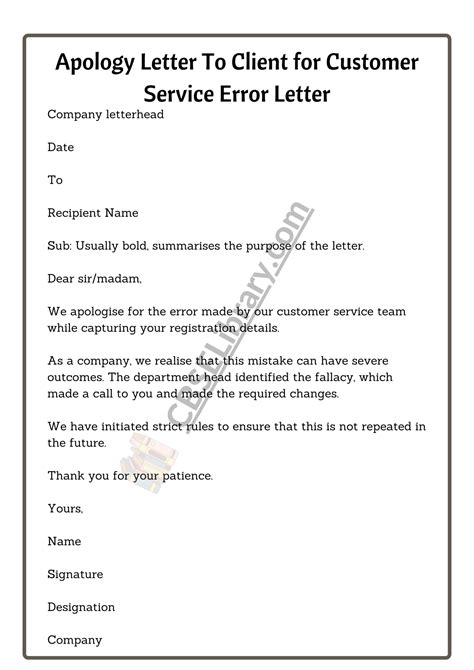 Client Error reply