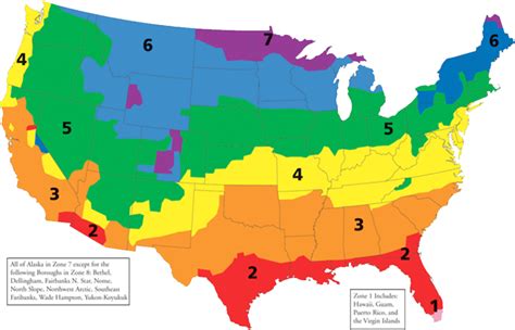 Climate Zone Usa Map