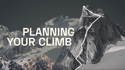 Climb planning