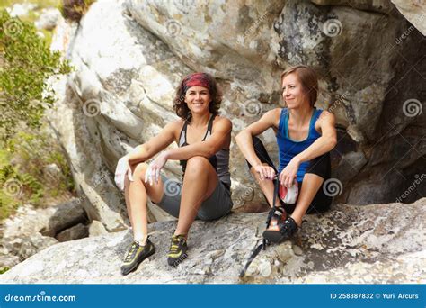 Climbers Resting