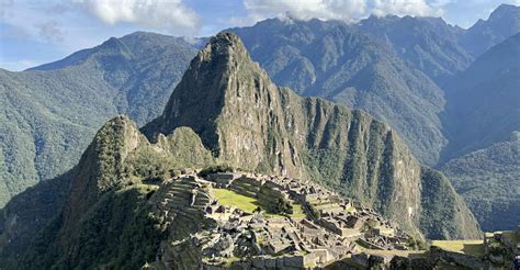 Climbing Machu Picchu Mountain