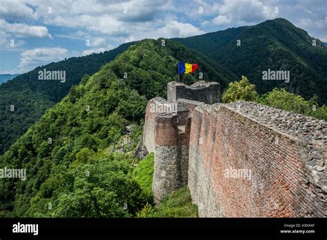 Climbing Poenari Citadel