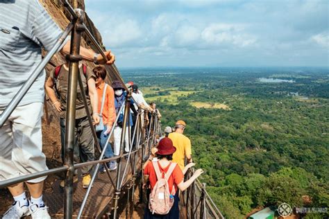 Climbing Sigiriya