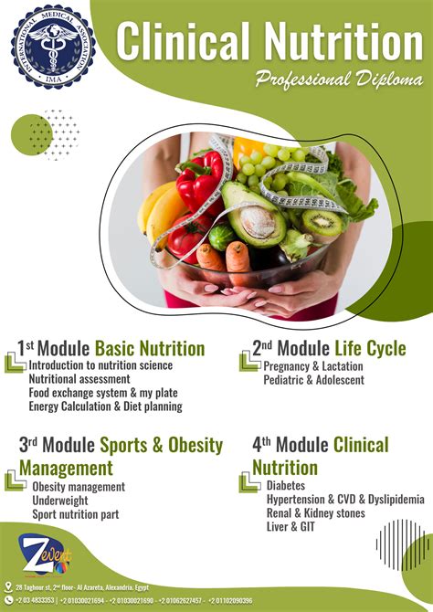 Clinical Nutrition Diploma Programs in Egypt
