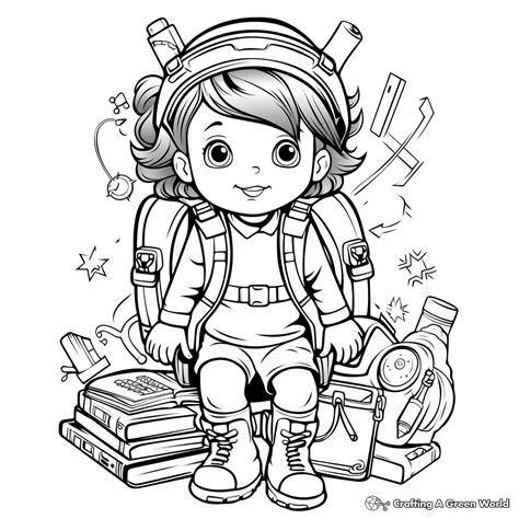 Clip Art Coloring Pages