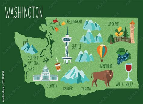 Job Listing For April Washington State Map Clipart Full Size