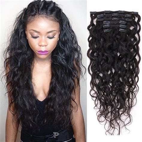 Clip-In Hair Extensions For Curly Hair