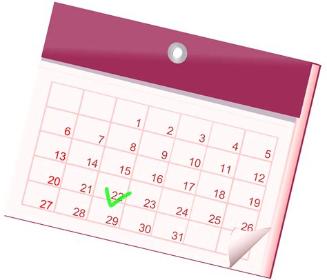 Clipart Calendar Image