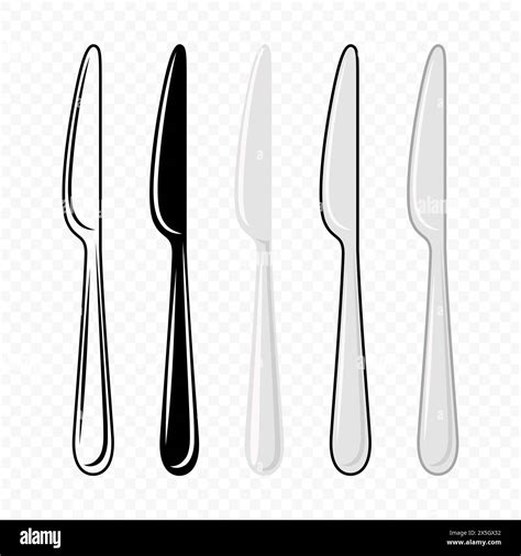 Clipart Knife Table