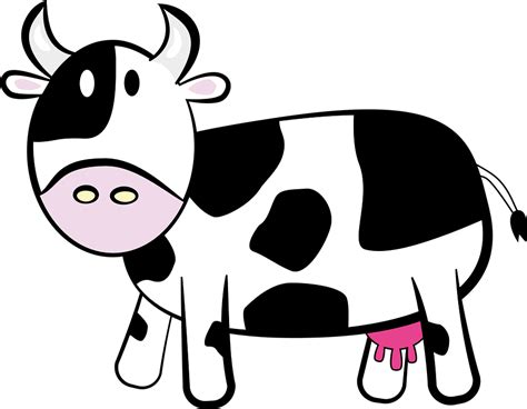 Clipart Ko Tegning