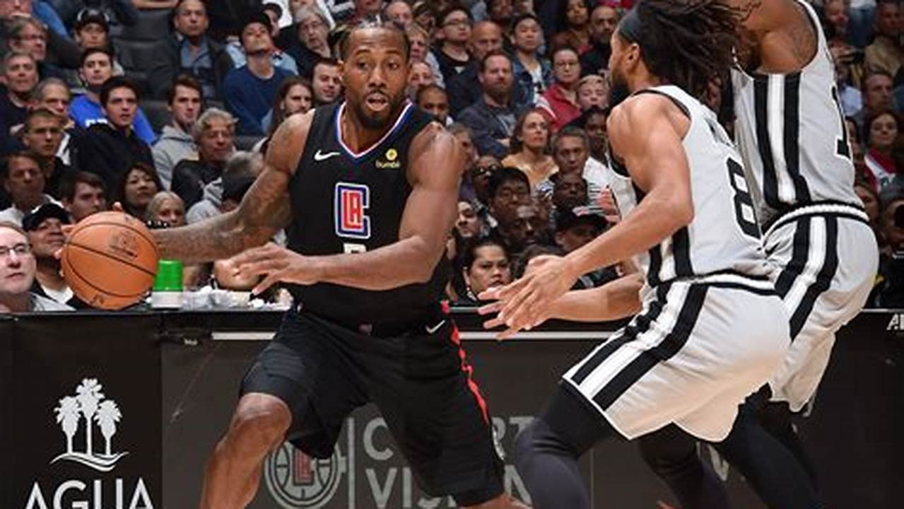 Clippers Vs Spurs 2024
