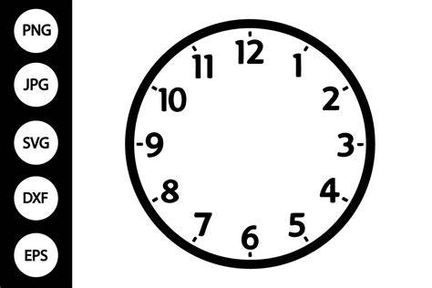 Tick-Tock Your Way to Greatness with Our High-Quality Clock SVG File Collection!