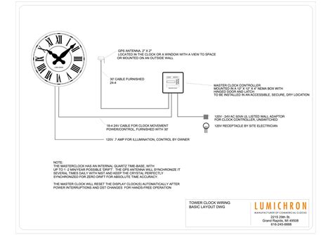 Clock Wiring Diagram Image