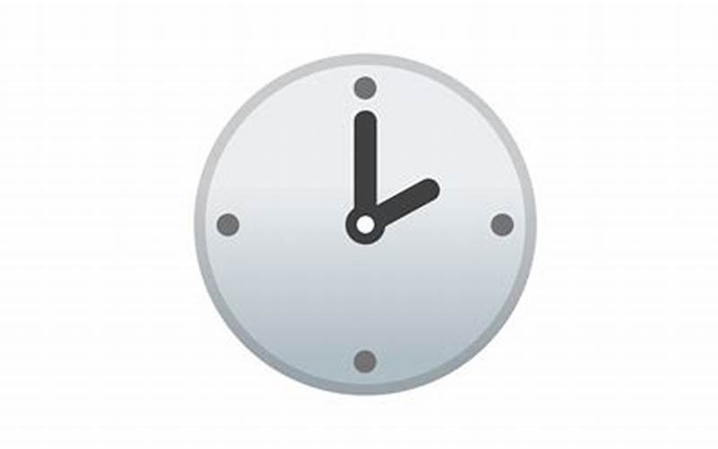 Clock2 Emoji